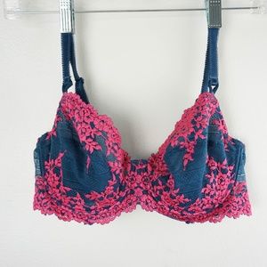 Wacoal Embrace Lace Underwire Bra 34D Soft Cup